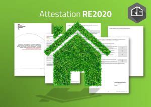 Étude et attestation RE2020 en ligne .